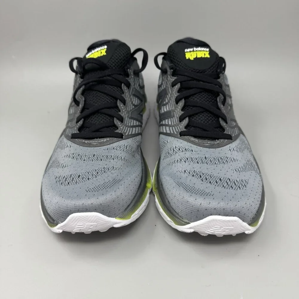 New Balance Gray Rubix Mrubxgy Steel/Hi Lite Men’s Running Shoes Size 10.5D